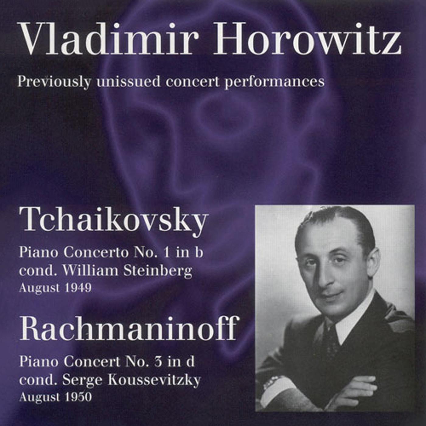 TCHAIKOVSKY, P.I.: Piano Concerto No. 1 / RACHMANINOV, S.: Piano Concerto No. 3 (Horowitz, Hollywood专辑