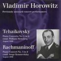 TCHAIKOVSKY, P.I.: Piano Concerto No. 1 / RACHMANINOV, S.: Piano Concerto No. 3 (Horowitz, Hollywood专辑