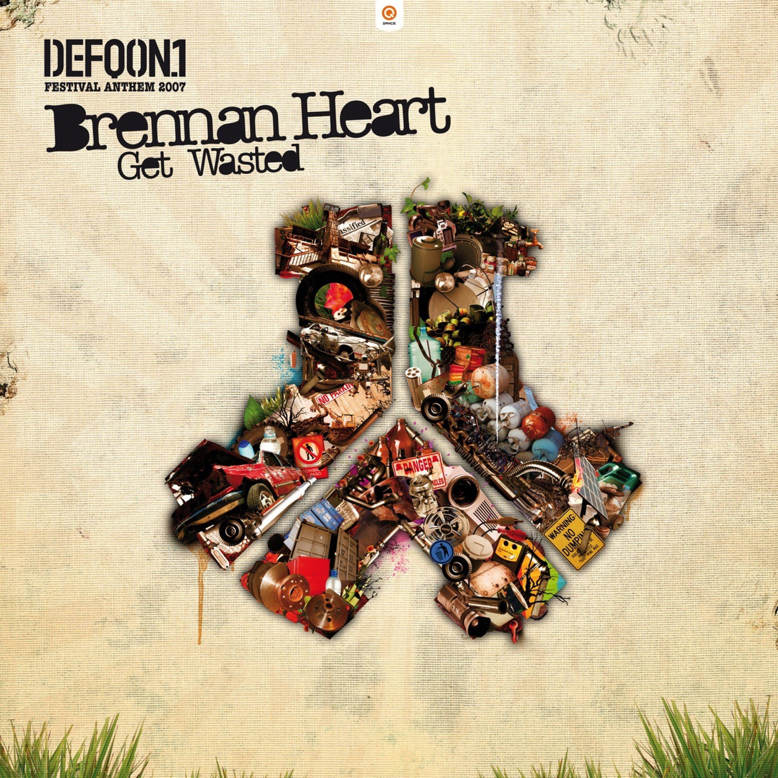 Brennan Heart - Get Wasted (Defqon.1 Anthem 2007) (Brennan Heart vs JDX Mix)