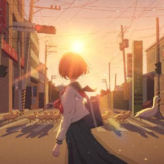 想像每场日落那样让人惊喜和灿烂