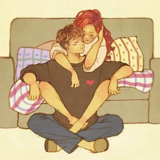 你陪着我的时候，我从没羡慕过任何人
