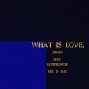 WHAT IS LOVE.