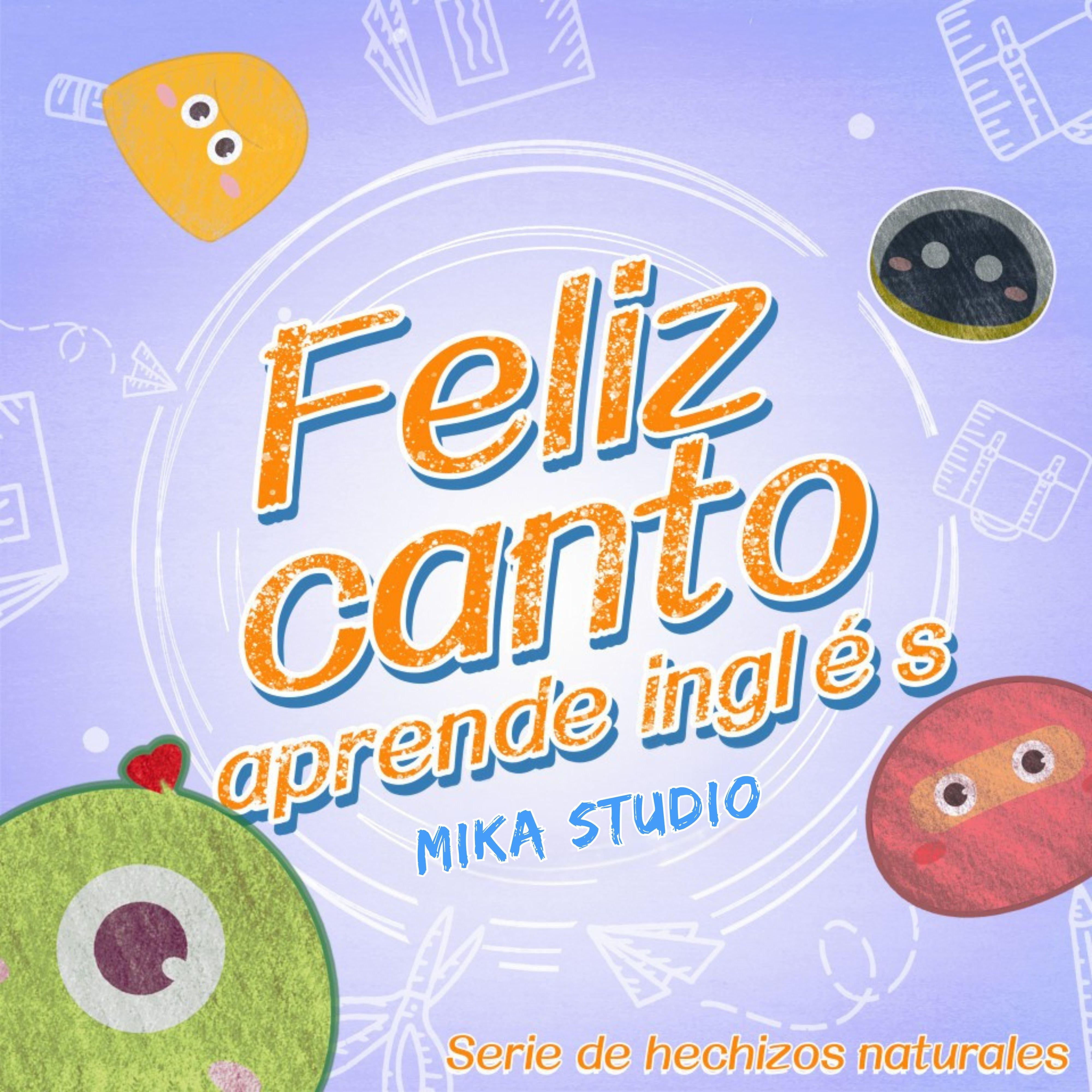 Feliz canto aprende inglés
