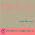 Johannes Brahms, Symphony No. 1 In C Minor, Op. 68