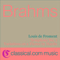 Johannes Brahms, Symphony No. 1 In C Minor, Op. 68