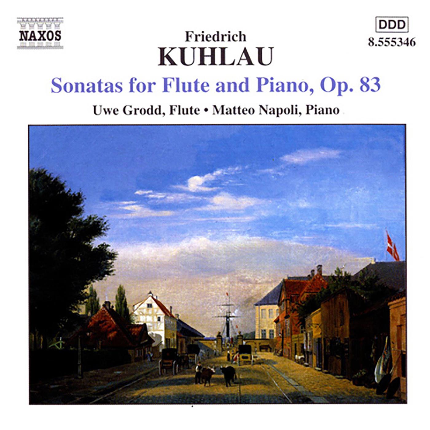 KUHLAU: Flute Sonatas Op. 83