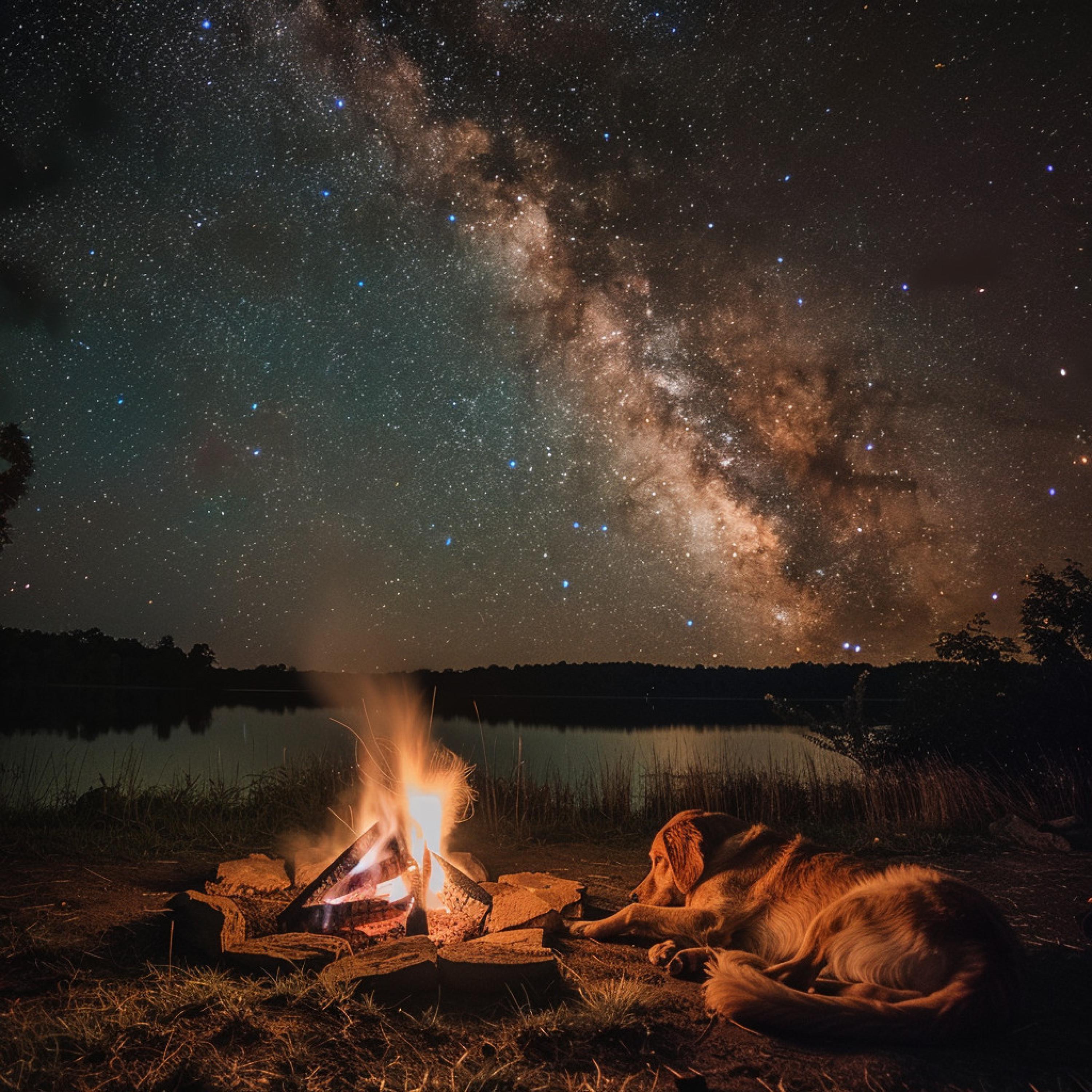 Música del domingo por la noche - Fuegos Relajantes Para Dormir Bien