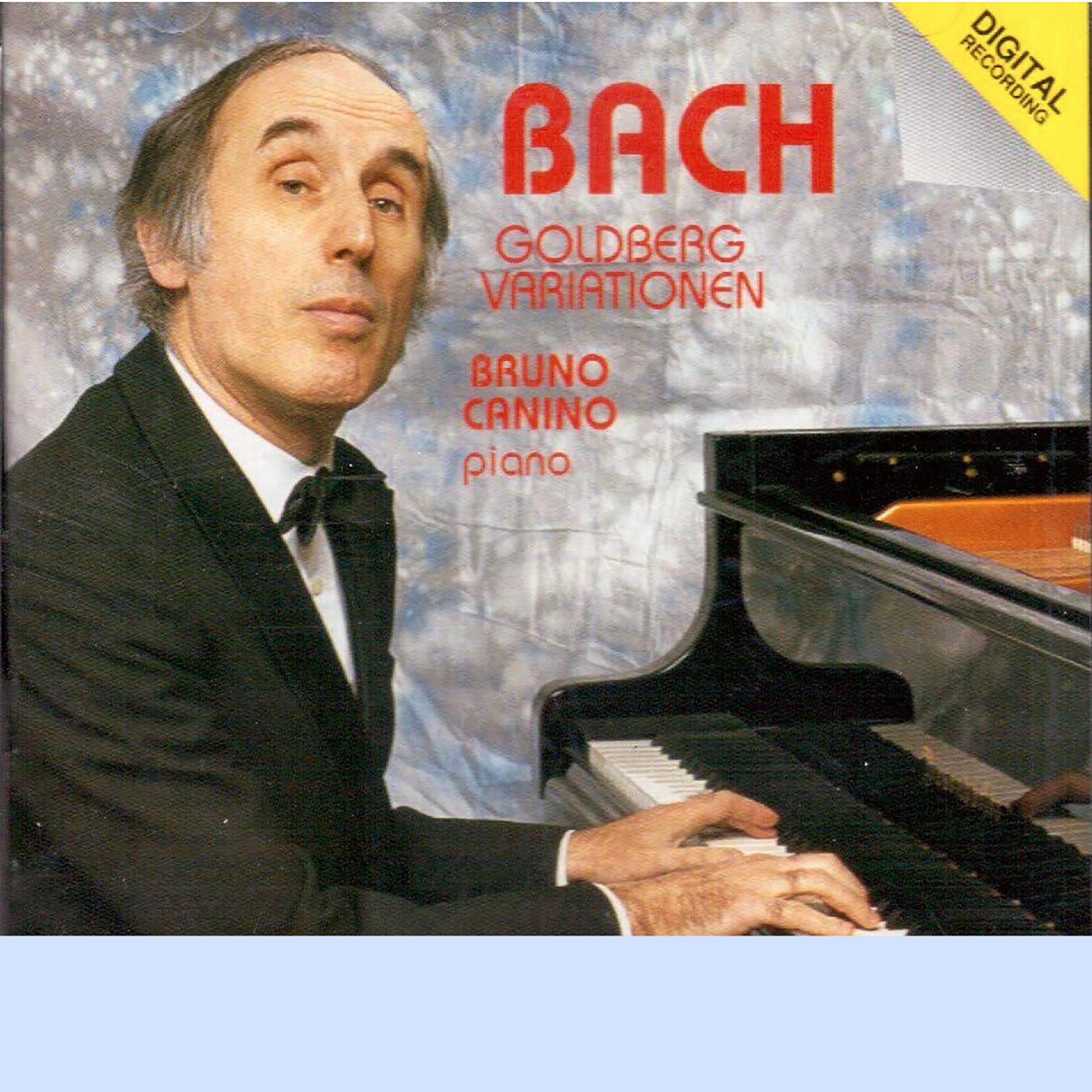 Bruno Canino: The Goldberg Variations