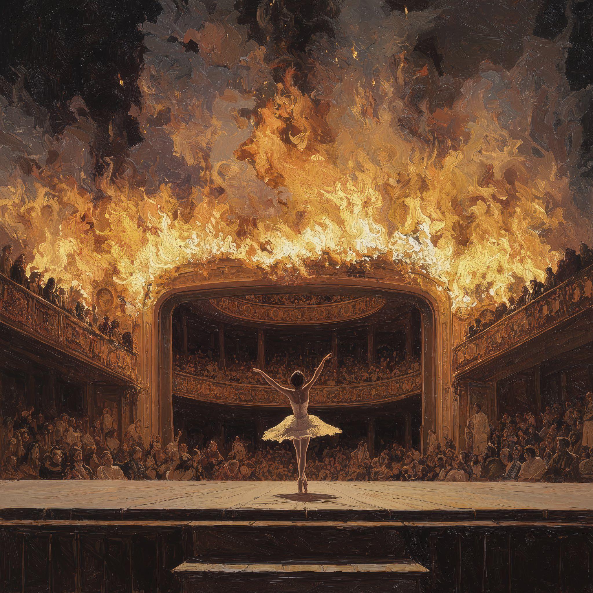 Dramatic entrance