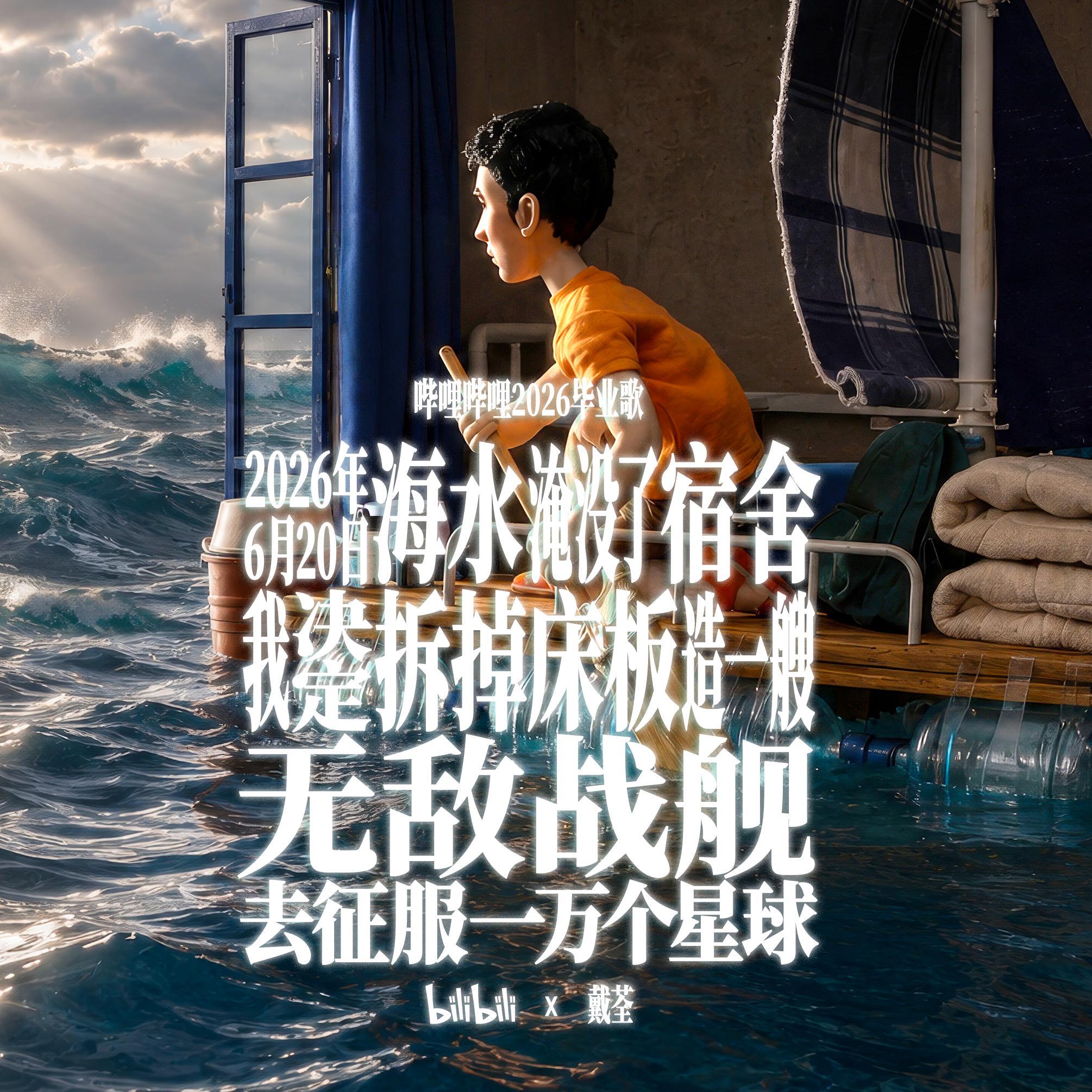 2026年6月20日海水淹没了宿舍我决定拆掉床板造一艘无敌战舰去征服一万个星球