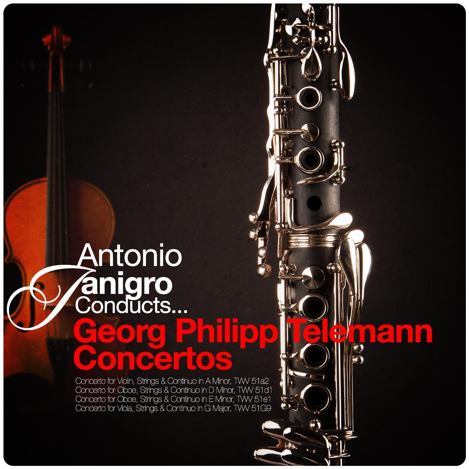 Antonio Janigro Conducts... Georg Philipp Telemann Concertos