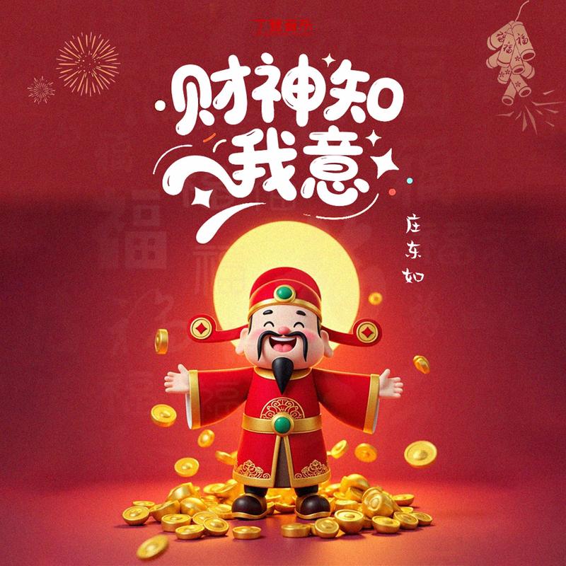愿财神知我意