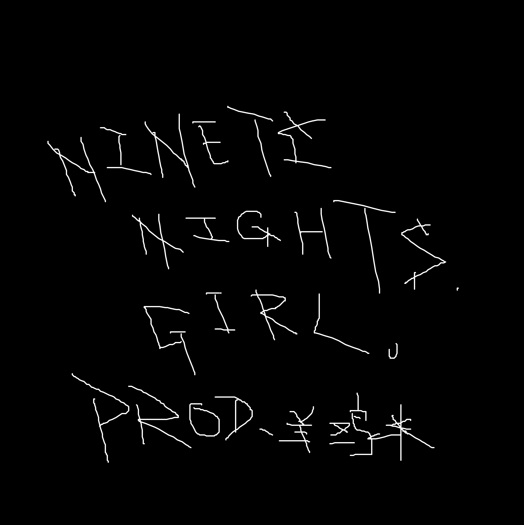 90 nights, girl.