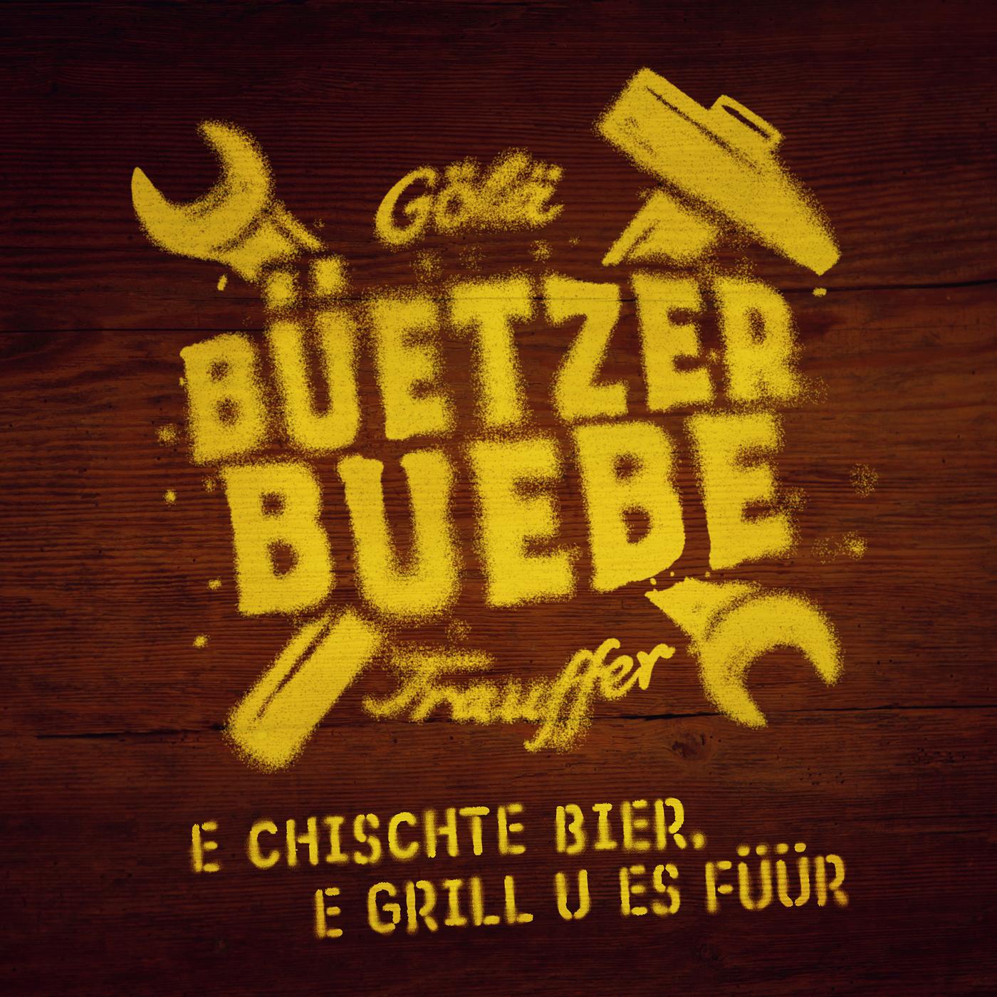 E Chischte Bier, e Grill u es Füür