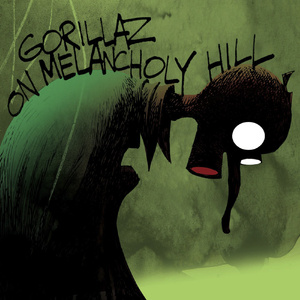 Gorillaz-On Melancholy Hill  立体声伴奏 （升5半音）