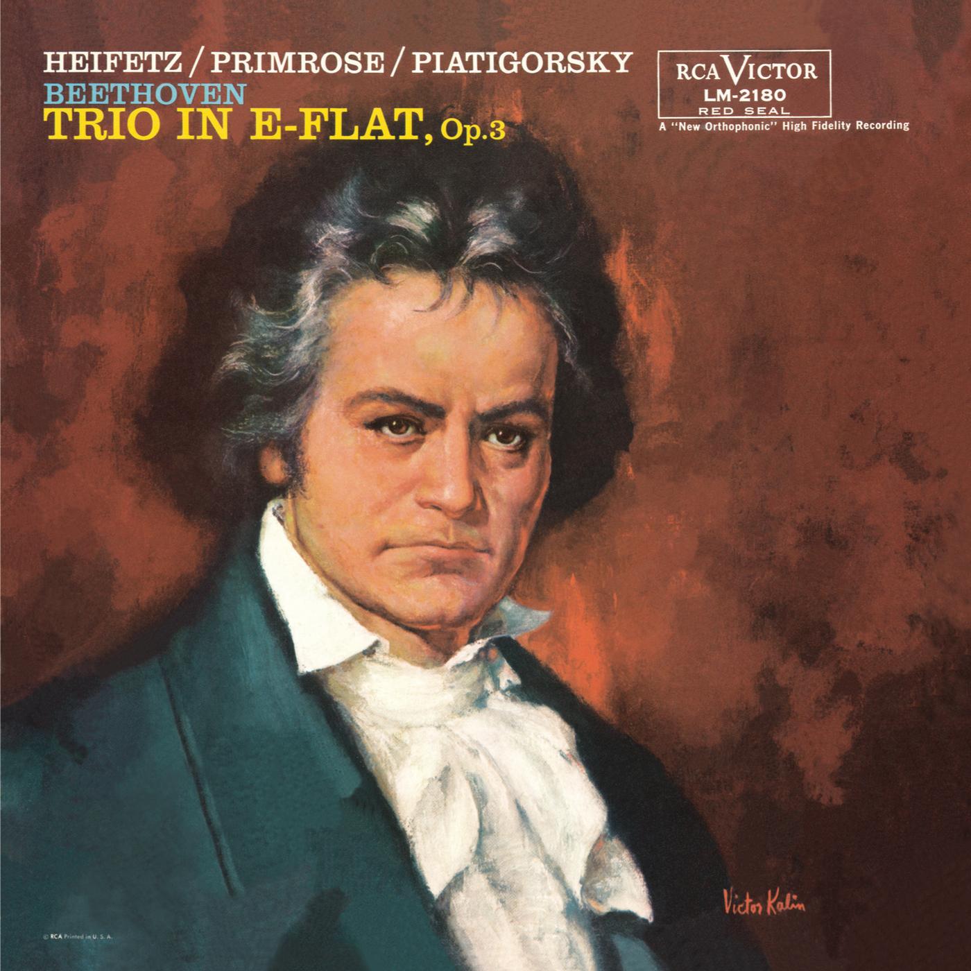 Beethoven: Trio, Op. 3, in E-Flat,