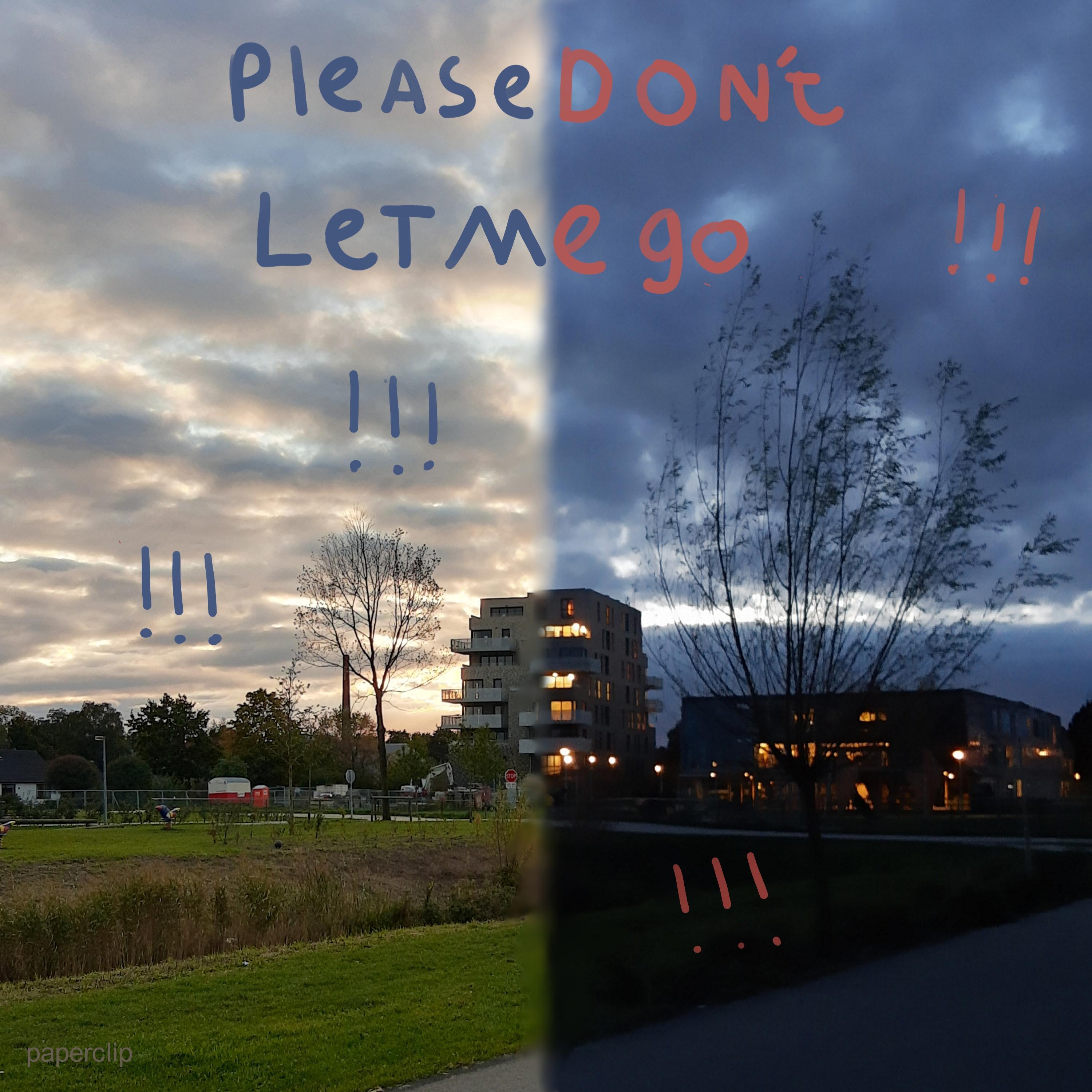 Please Don't Let Me Go