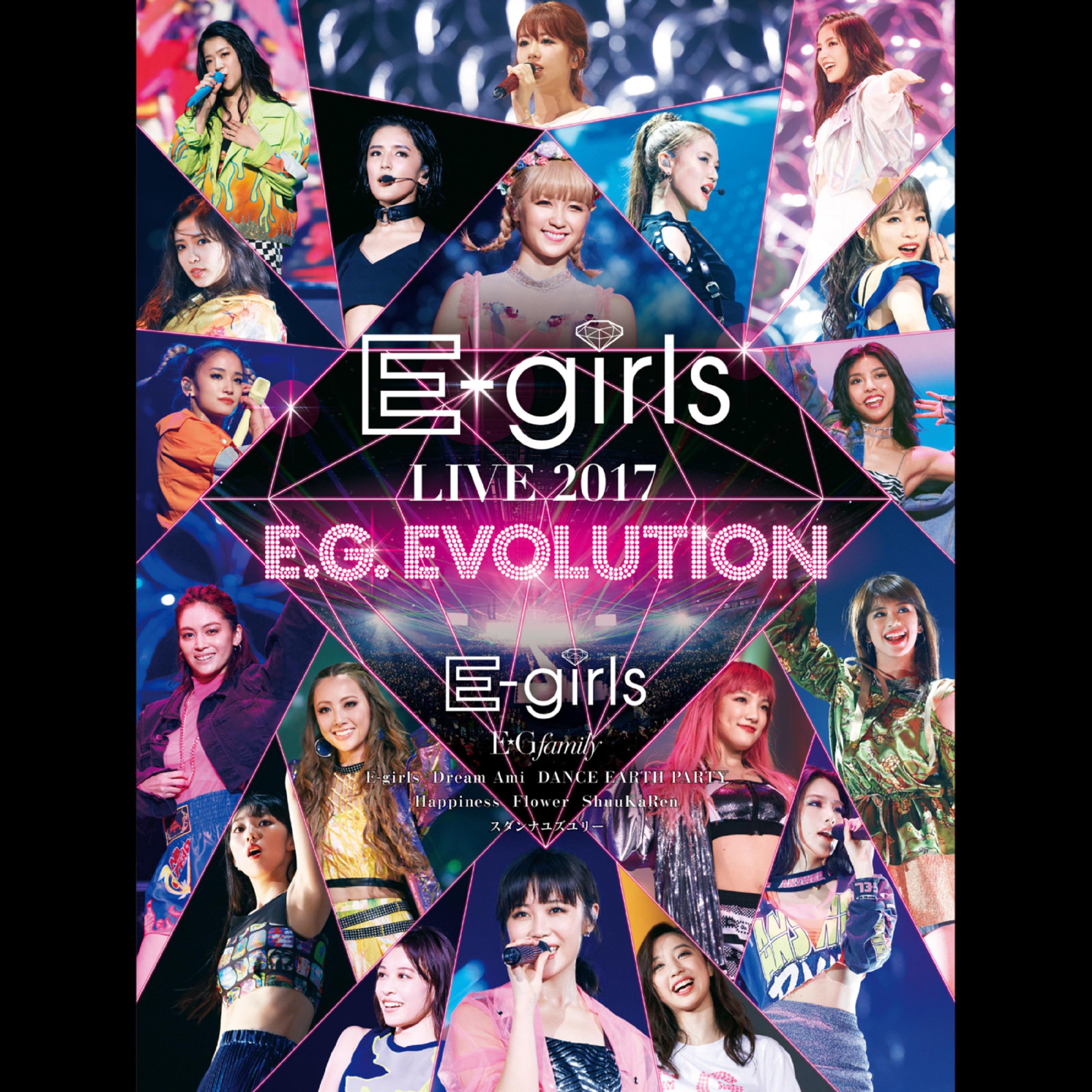 E-girls - All Day Long Lady  (Live at Saitama Super Arena 2017.7.16)