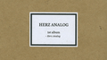 Herz Analog专辑