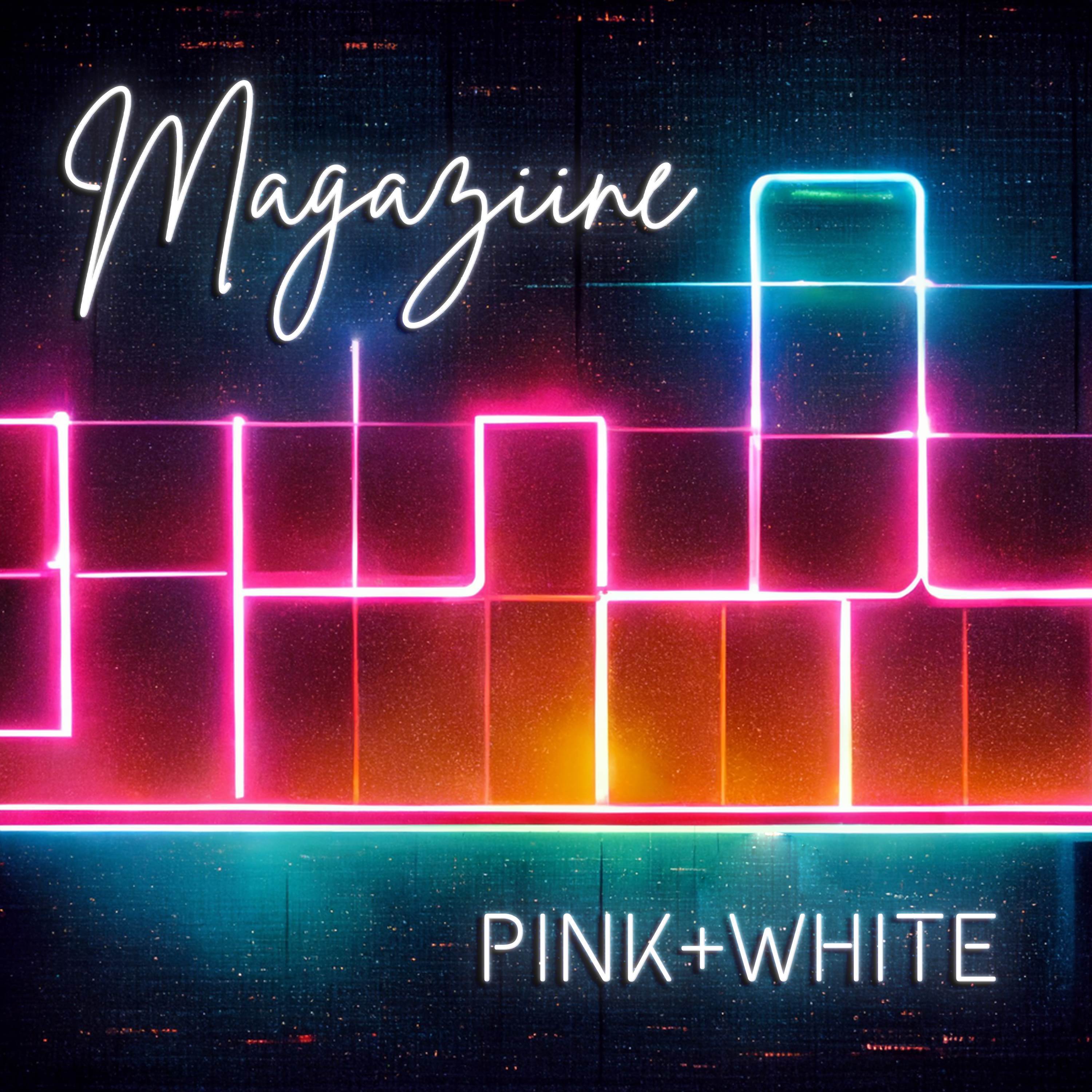 Magaziine - Pink + White