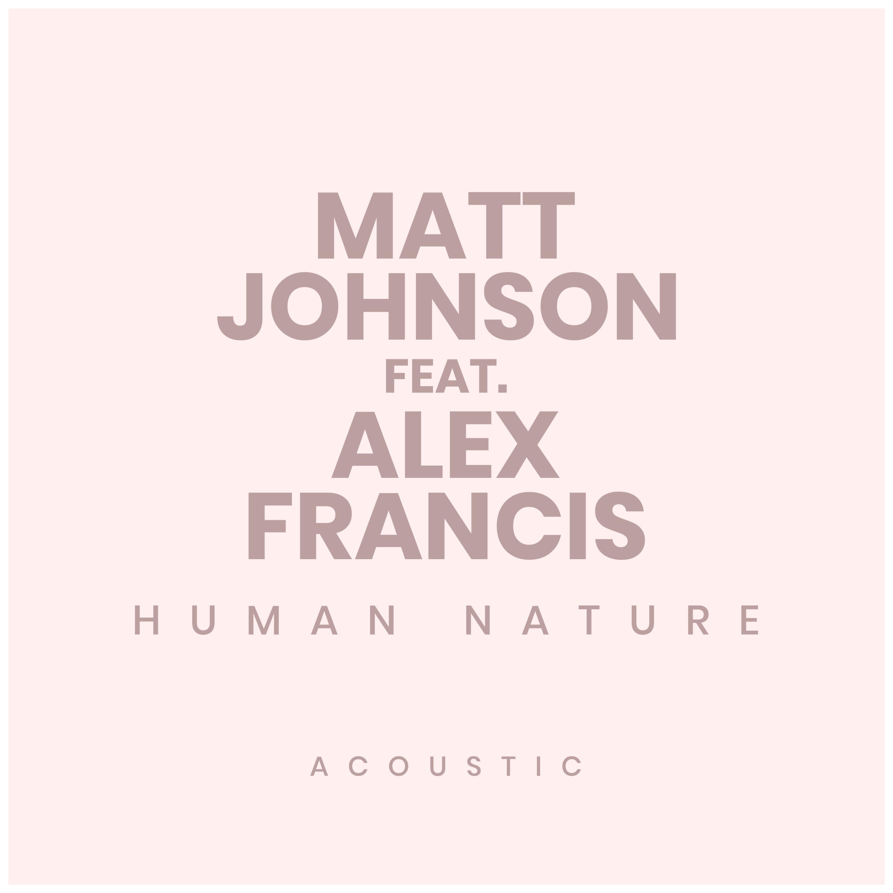 Matt Johnson - Human Nature (Acoustic)