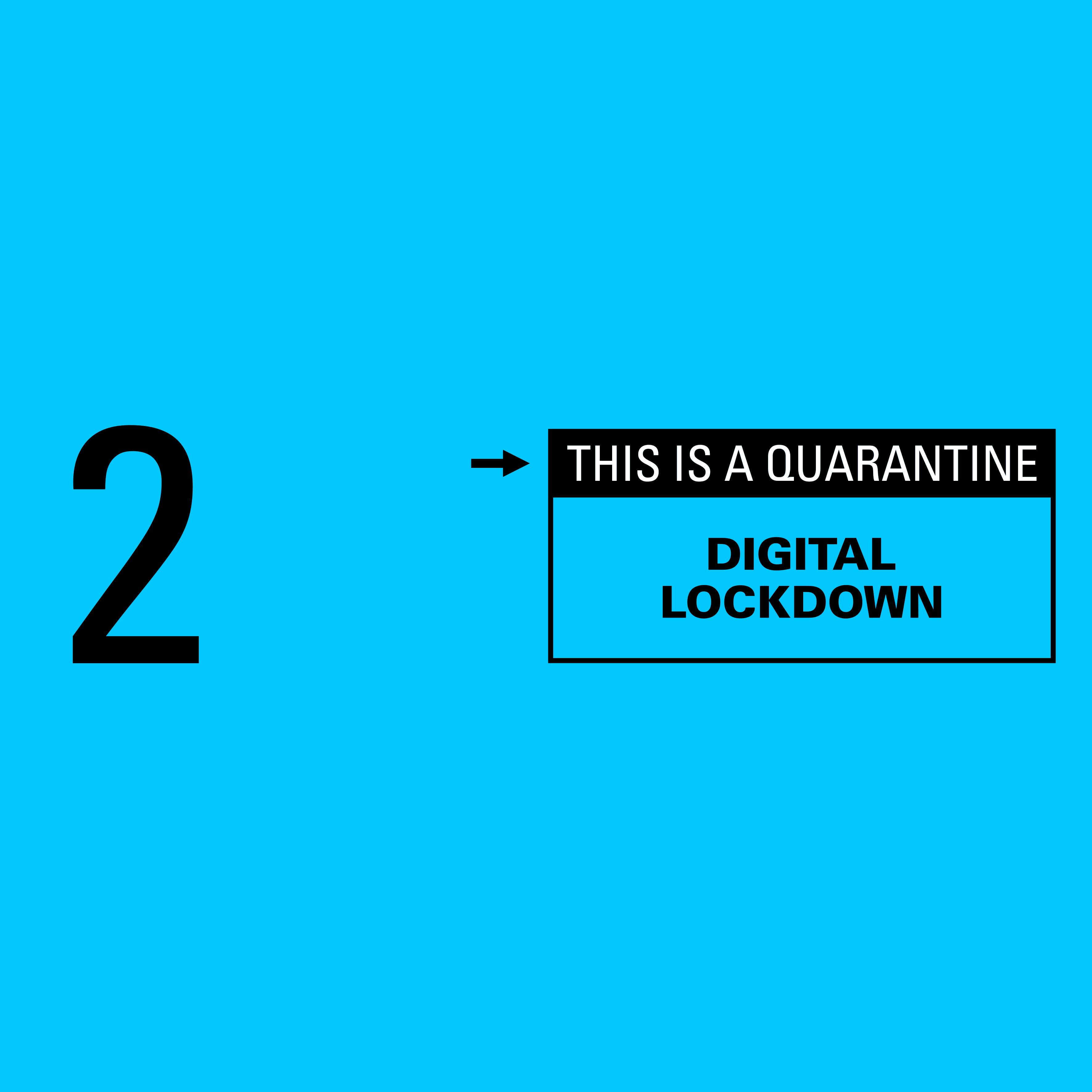 Digital Lockdown (This Is a Quarantine)