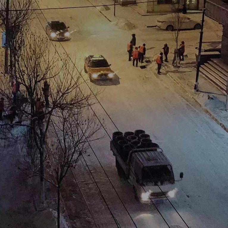 下雪哈尔滨