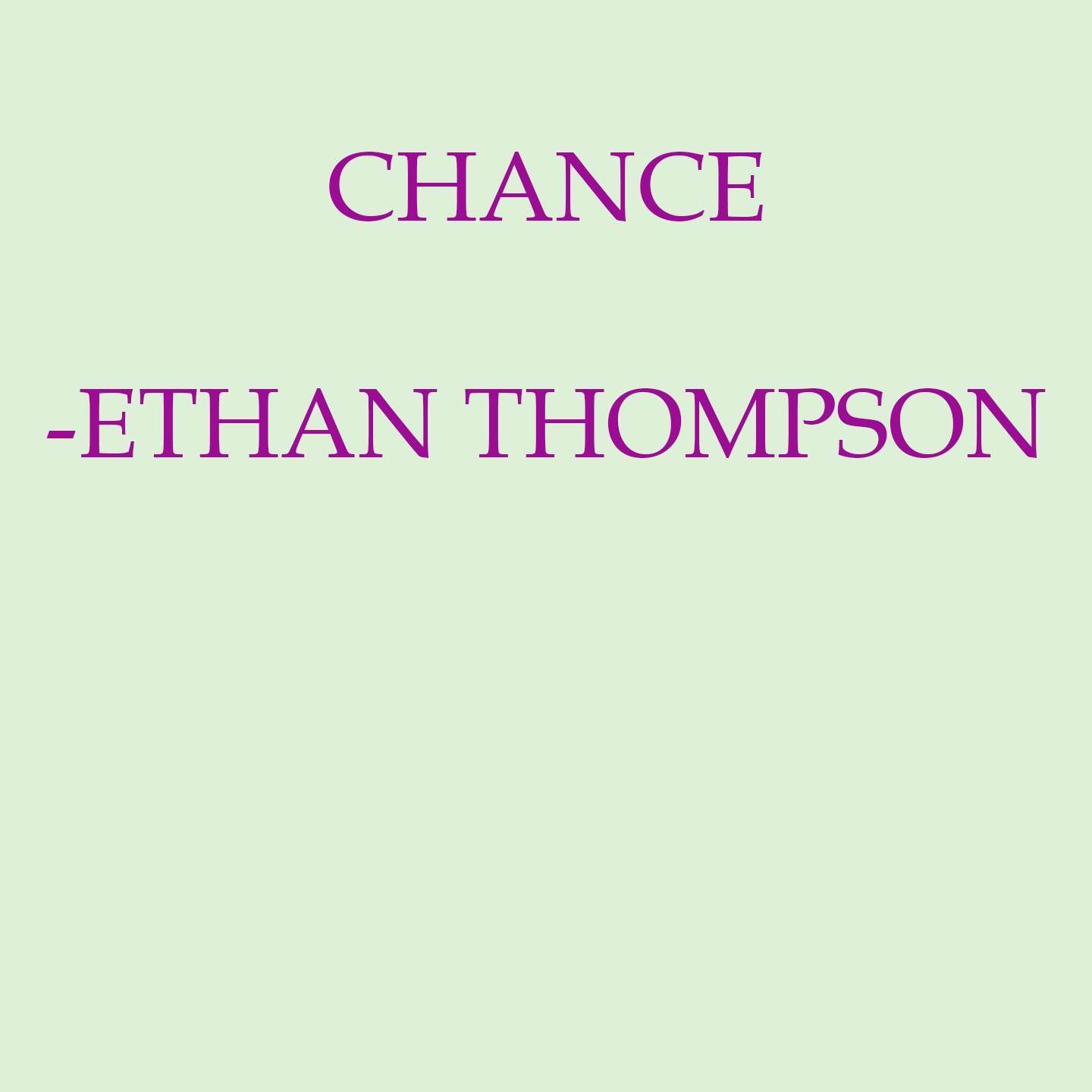 Chance