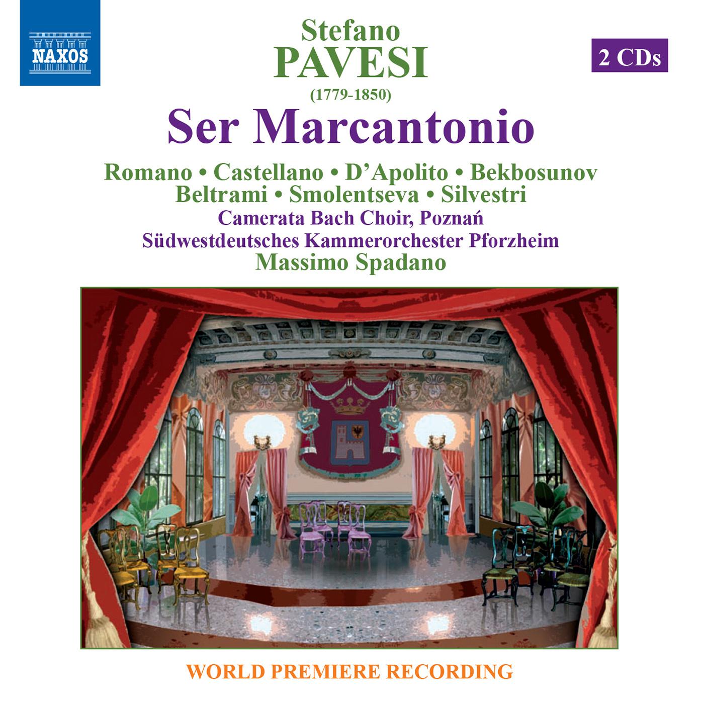 Massimo Spadano - Ser Marcantonio:Act II Scene 5: Recitativo: Amico, ecco il momento (Tobia, Lisetta, Medoro, Dorina, Marcantonio)