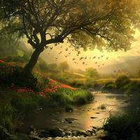 Nature Sounds & Backgrounds - Three Minutes Fireplace Background Sound