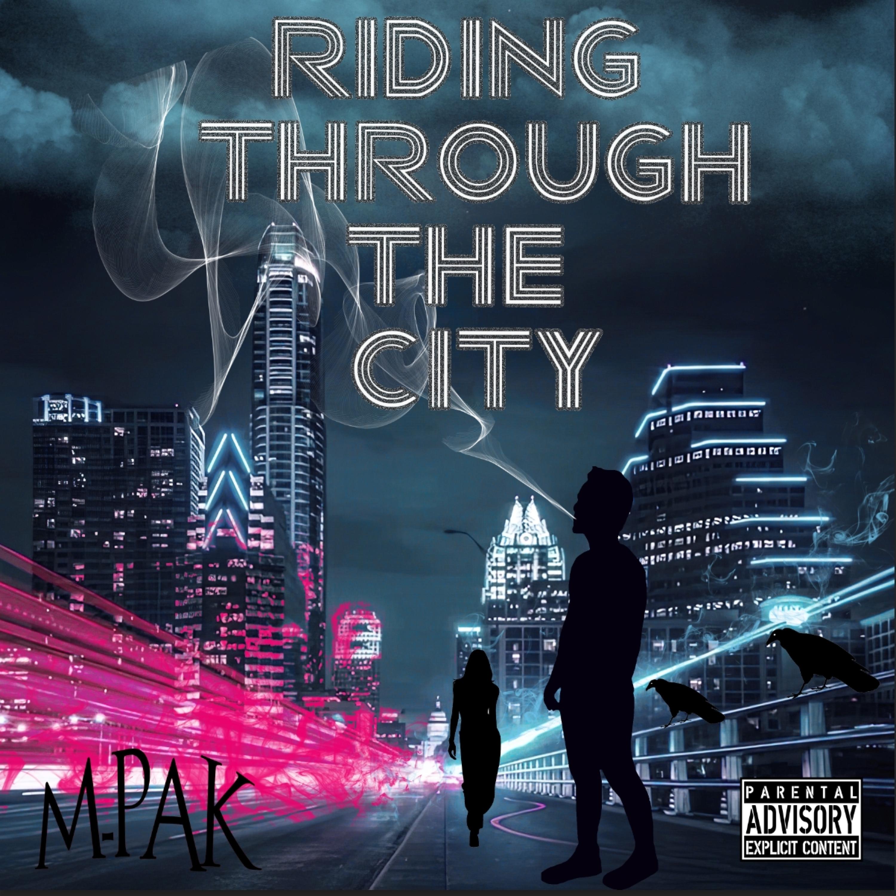 Riding through the city