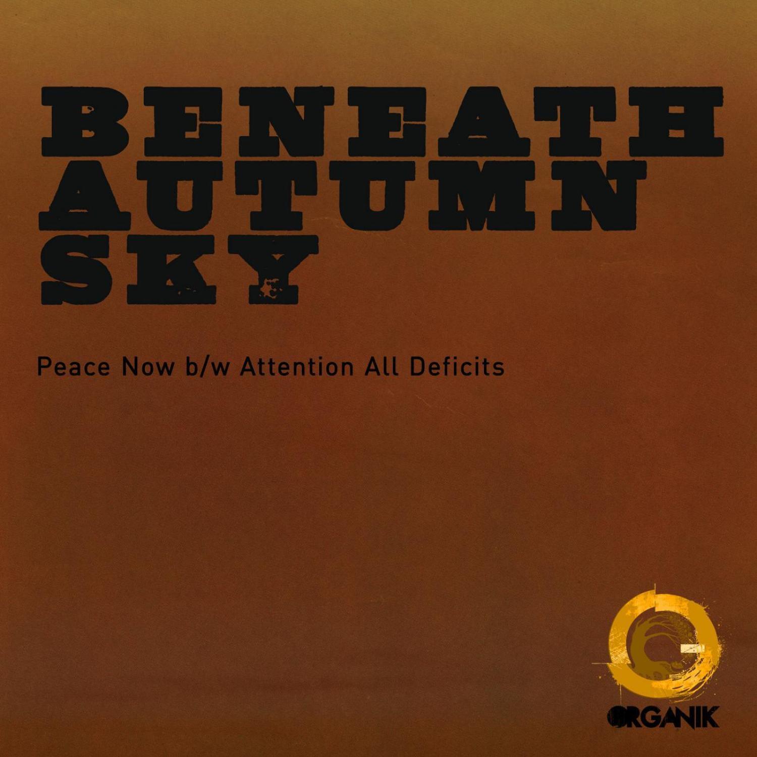 Peace Now / Attention All Deficits - Single