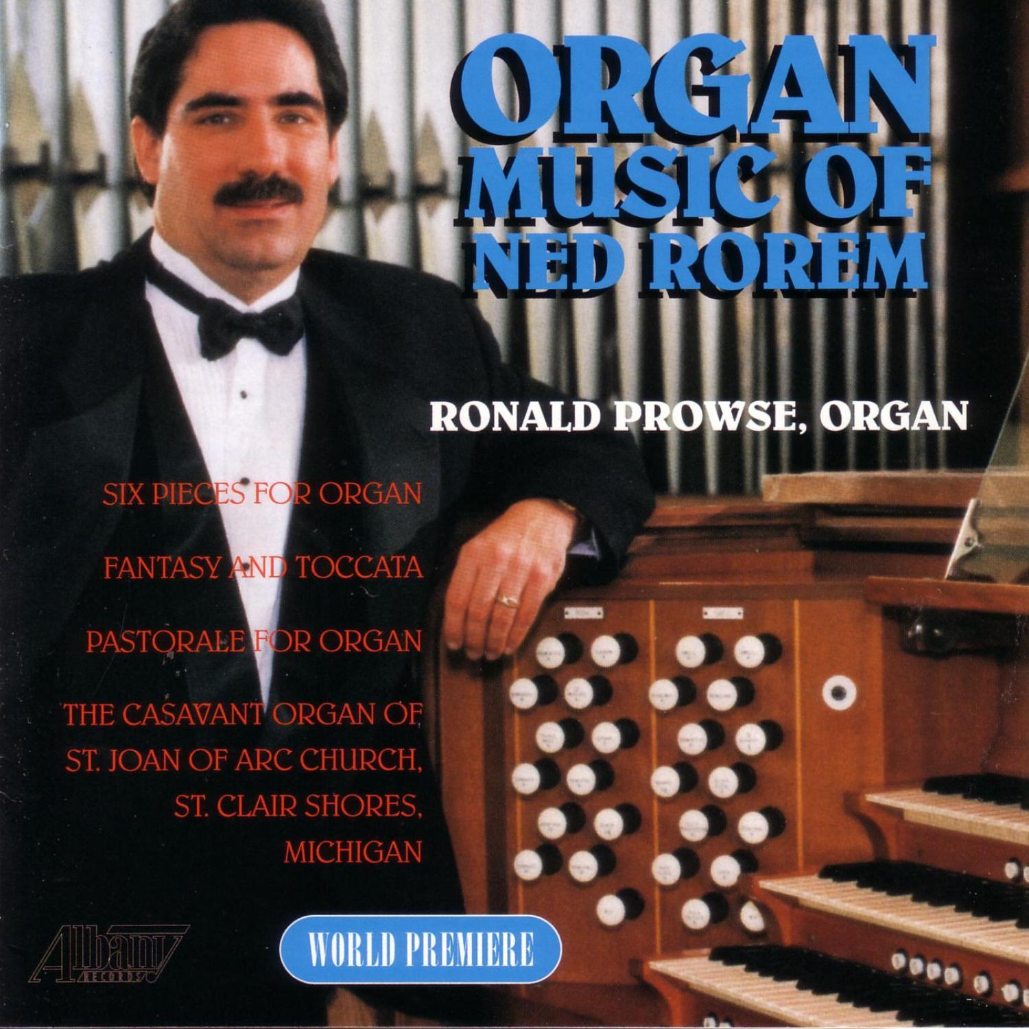 Organ Music of Ned Rorem