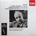 Mozart:Violin Concerto #3 in G, K.216; Clarinet Concerto, Bassoon Concerto