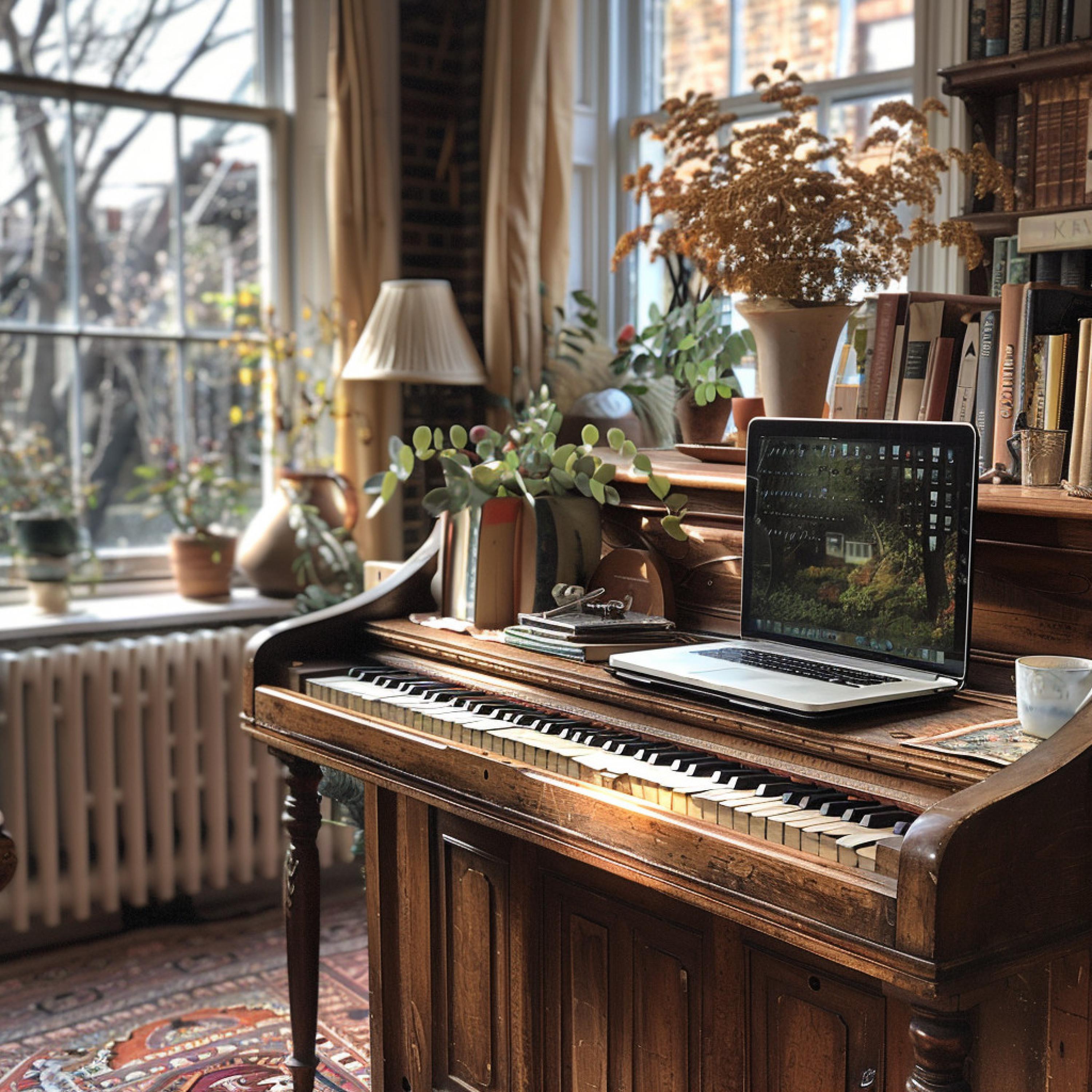 Maestros de la música de piano relajante - Cunas De Concentración De Estudio Del Piano