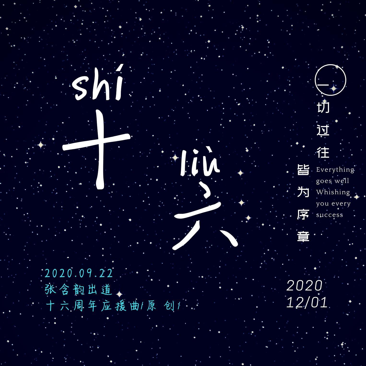 十六（张含韵出道十六周年应援曲）