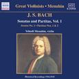 BACH, J.S.: Sonatas and Partitas (Menuhin) (1934-1935)