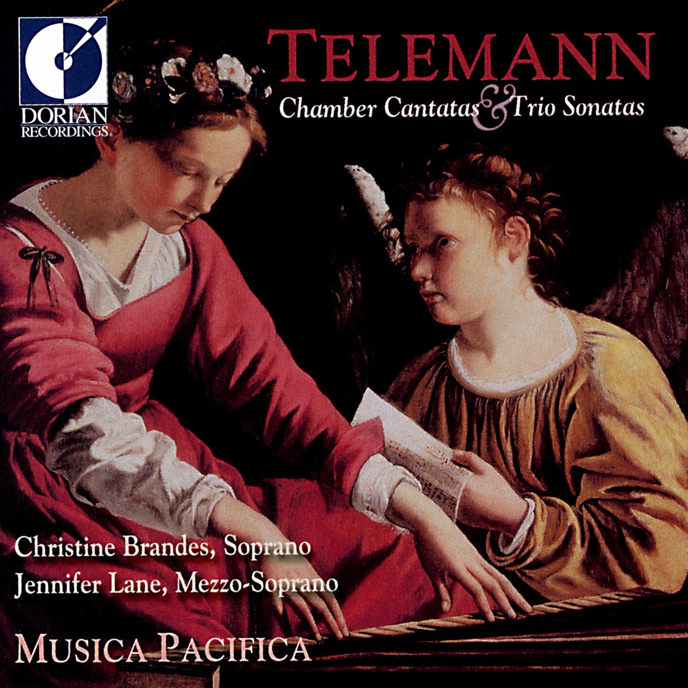 TELEMANN, G.P.: Chamber Cantatas / Trio Sonatas (Brandes, Lane, Musica Pacifica)