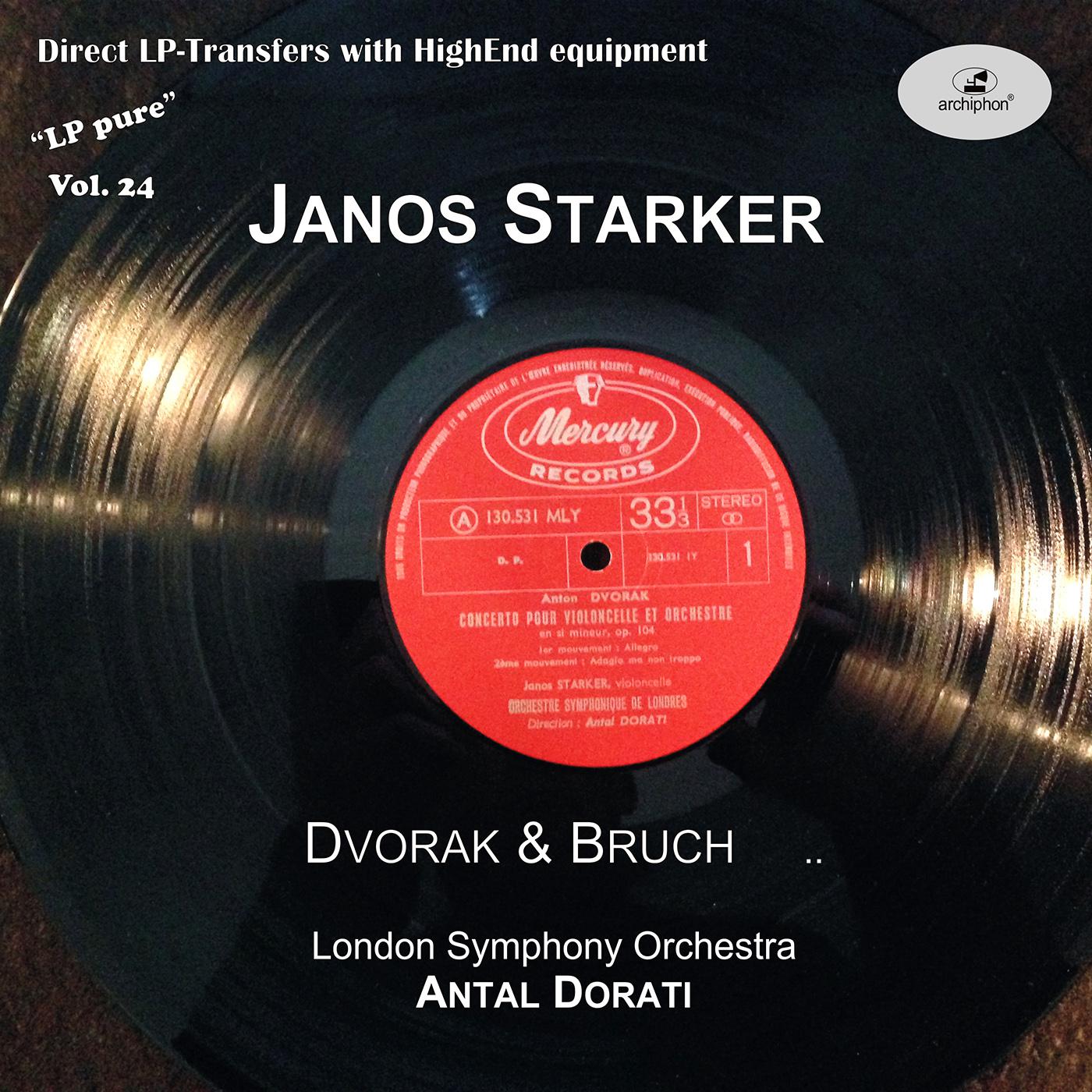DVOŘÁK, A.: Cello Concerto, Op. 104 / BRUCH, M.: Kol nidrei (Starker, London Symphonny)专辑