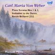 WEBER, C.M. von: Piano Sonatas Nos. 1 and 2 / Rondo brillante / Invitation to the Dance (Milne)