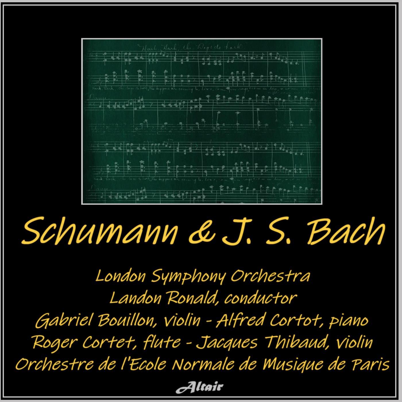 Schumann & J. S. Bach