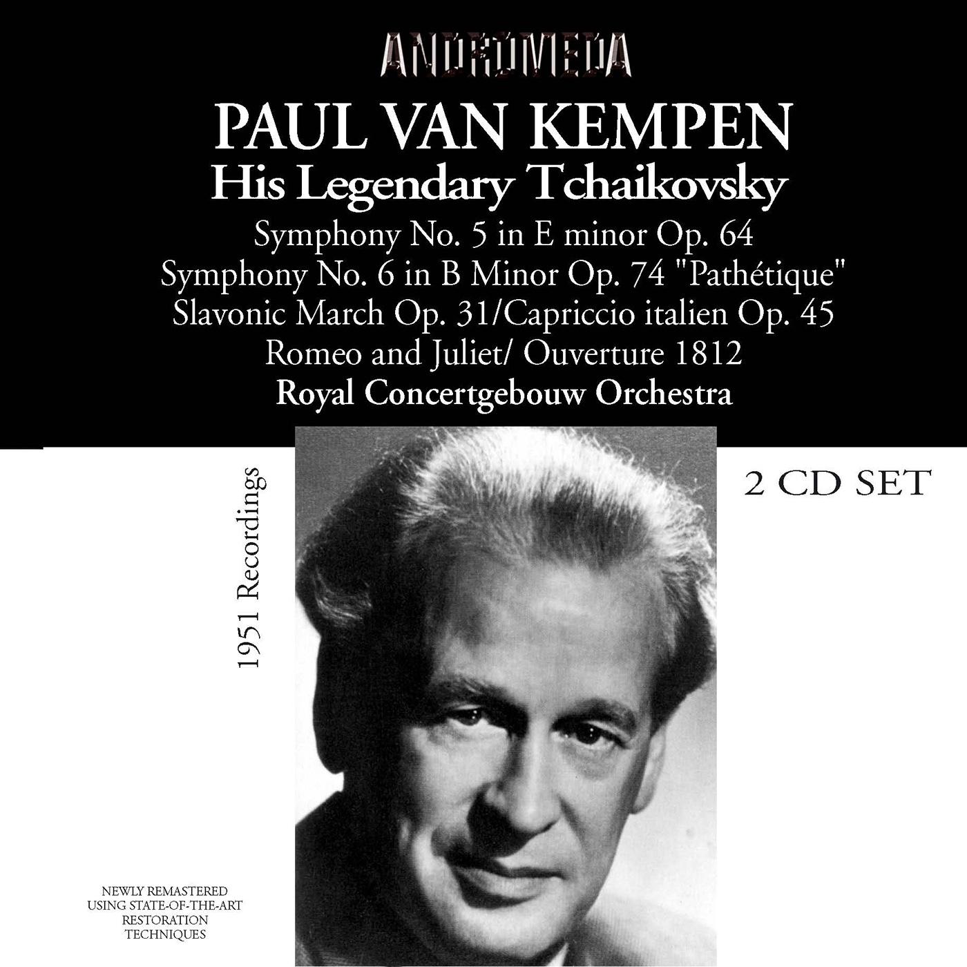 TCHAIKOVSKY, P.I.: Orchestral Music (Paul van Kempen - His Legendary Tchaikovsky) (Royal Concertgebouw Orchestra, Kempen) (1951)