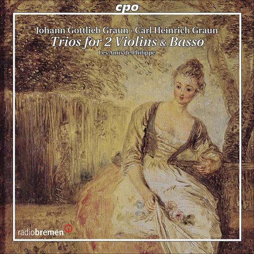 GRAUN, J.G. / GRAUN, C.H.: Trios for 2 Violins and Basso Continuo (Les Amis de Philippe)