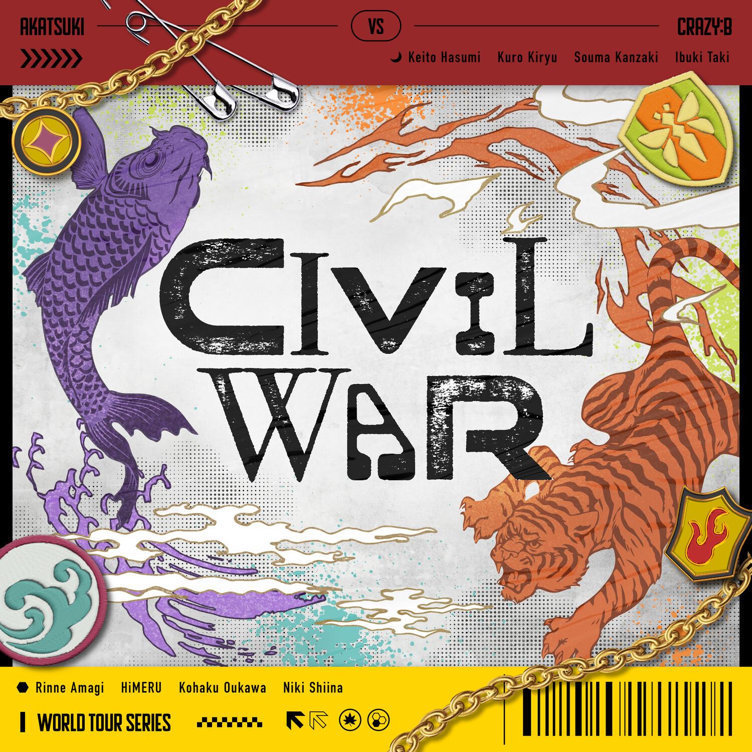 紅月 VS Crazy:B「CIVIL WAR」あんさんぶるスターズ！！World Tour Series