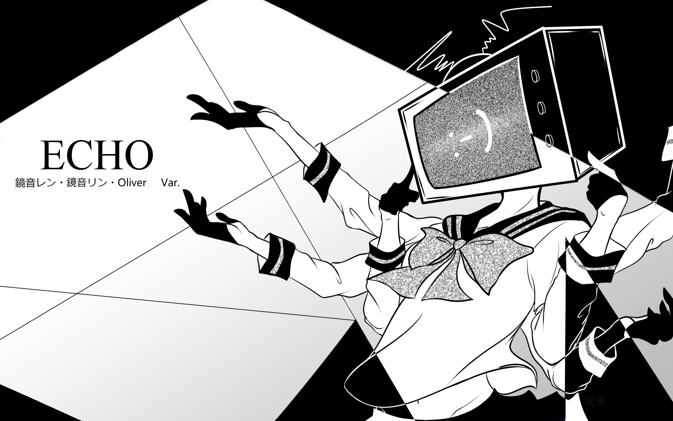 「鏡音レン・鏡音リン・Oliver」ECHO （Cover GUMI）