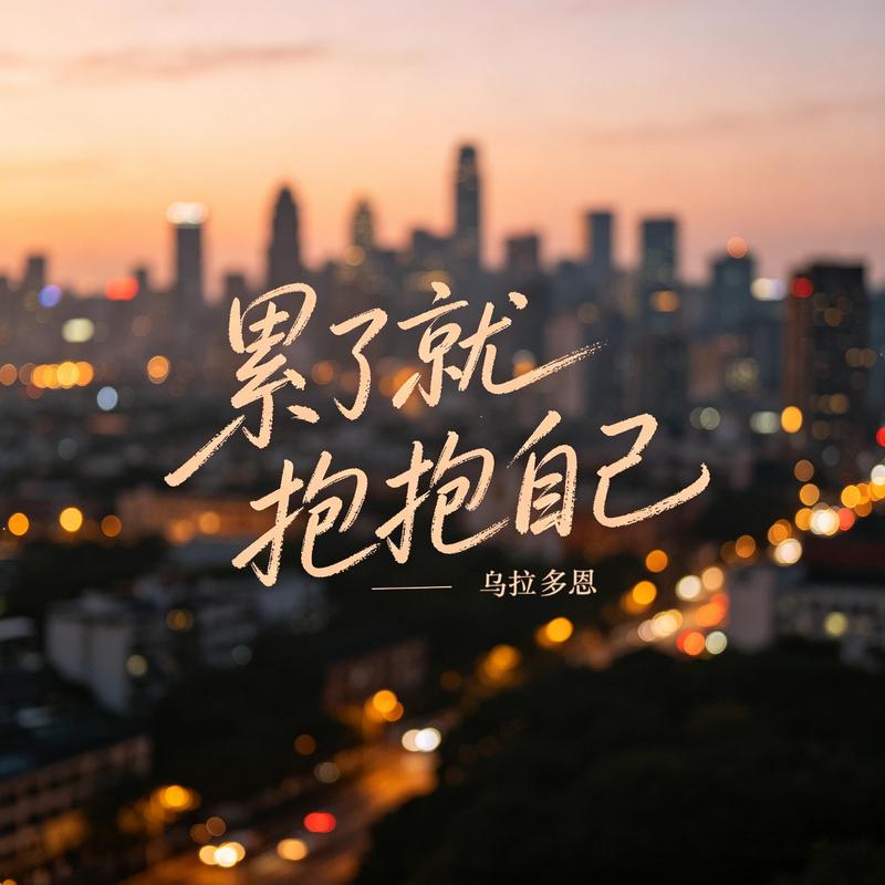 累了就抱抱自己