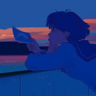夏夜傍晚，世界准时进入浪漫时间
