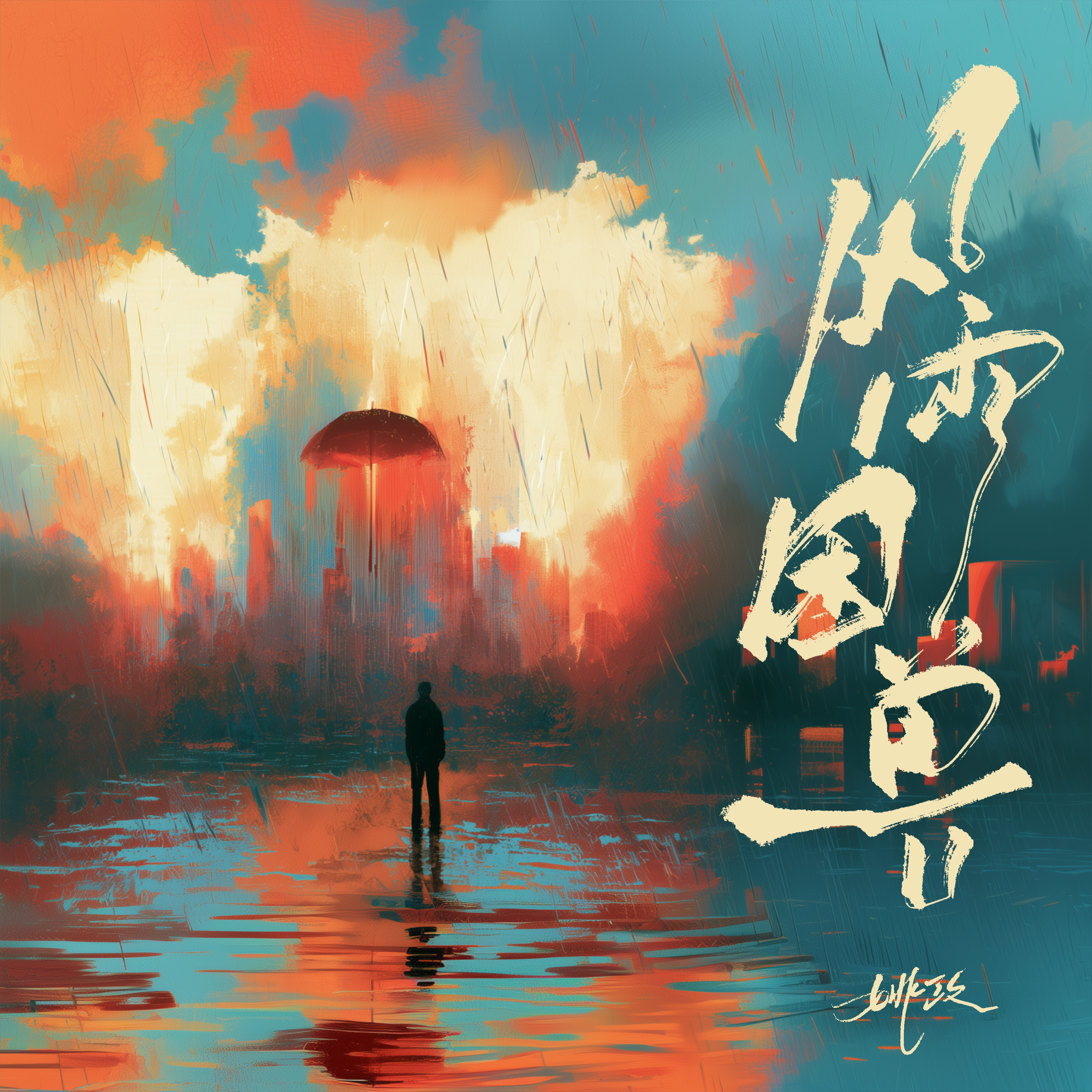 风雨困兽