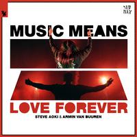 Steve Aoki & Armin Van Buuren - Music Means Love Forever (BB Instrumental) 无和声伴奏