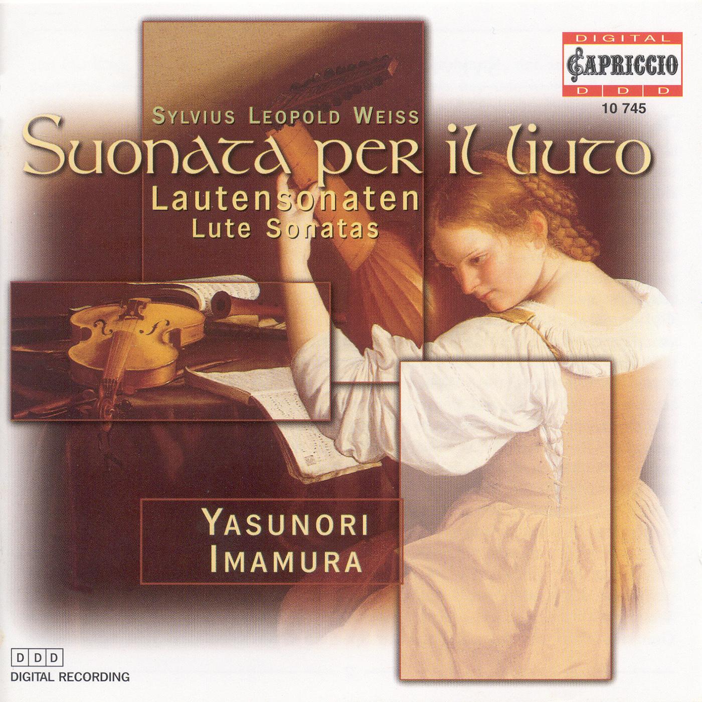 WEISS, S.L.: Lute Sonatas Nos. 39, "Partita Grande" and 45 / Prelude and Fugue in D Minor (Imamura)